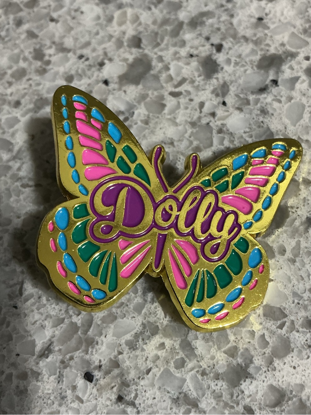 Dolly Butterfly Pin